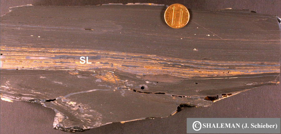 detail view of truncation surface